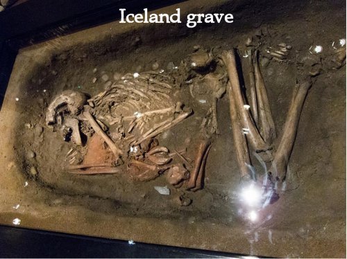 Iceland grave